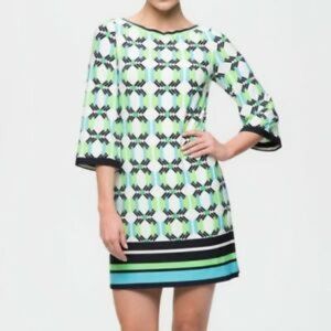 Eliza J, Jersey A Line Shift Dress. 10